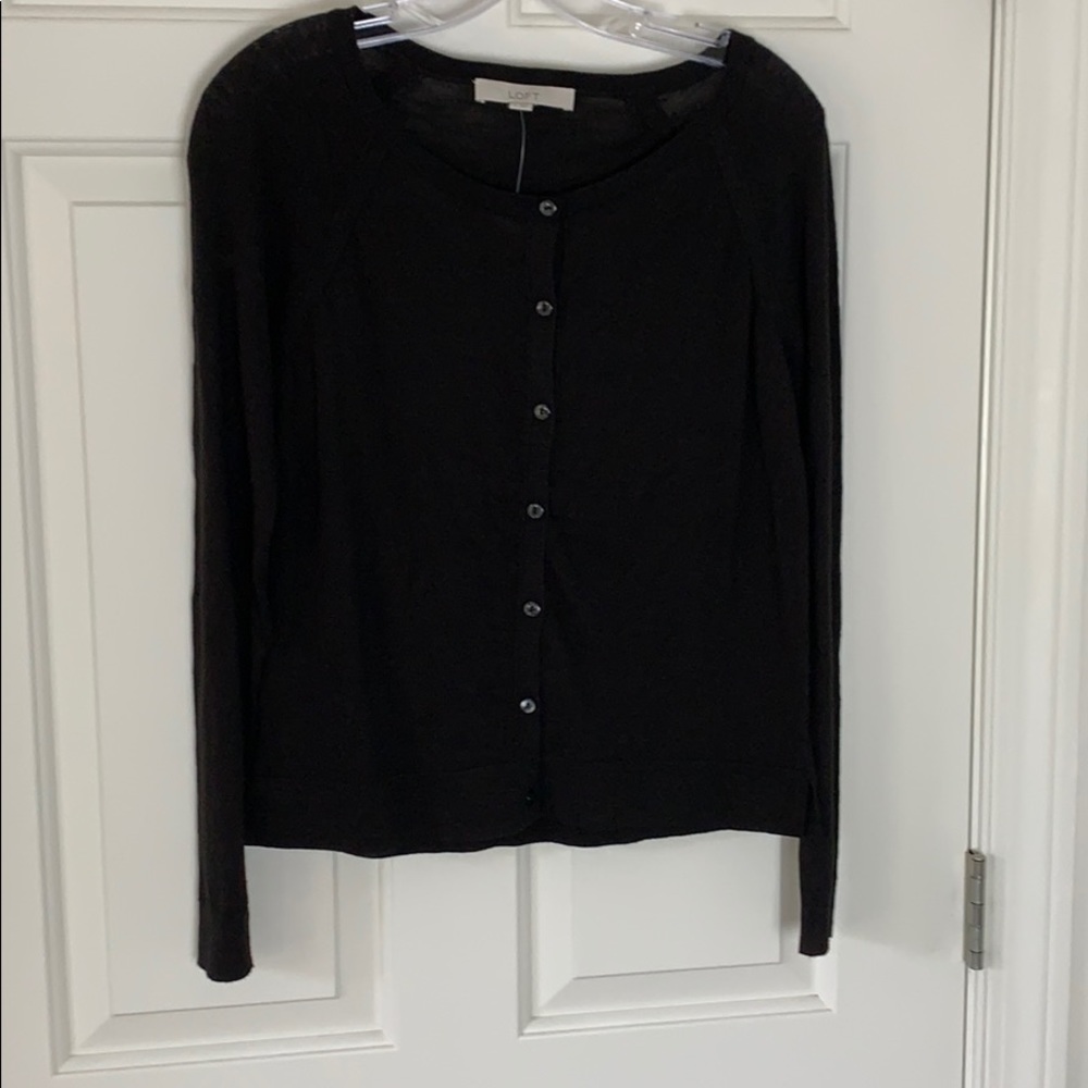 NWT Black cardigan